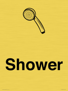 Dementia Shower sign